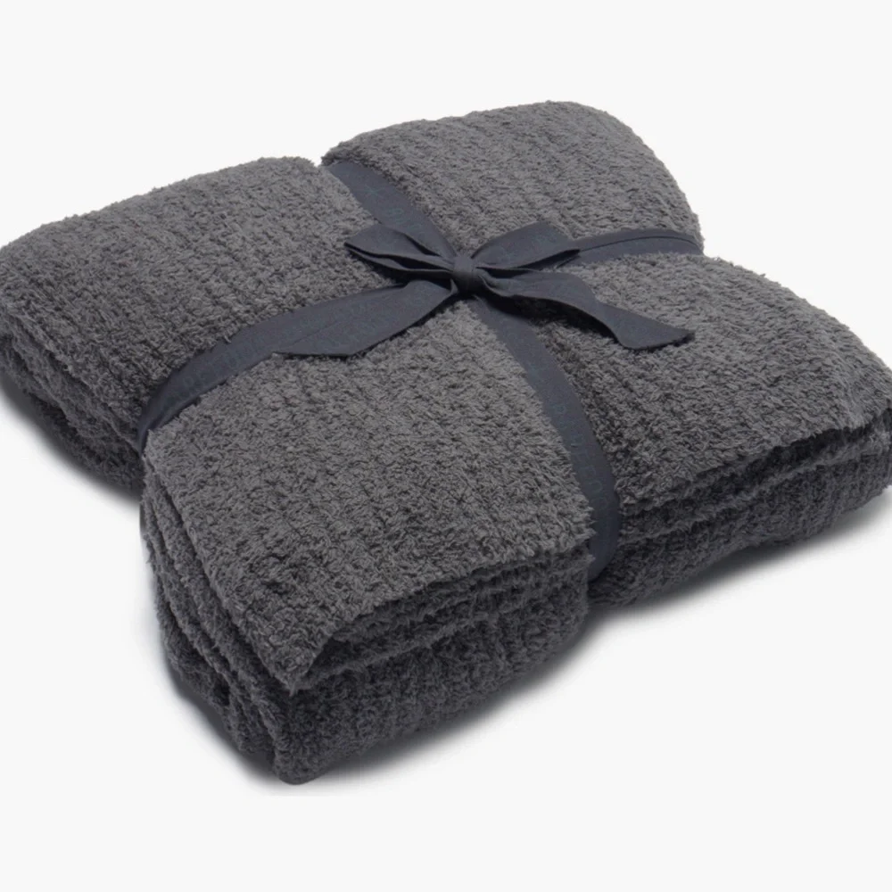 Barefoot Dreams NWT King Cozy Chic Ribbed Bed Blanket